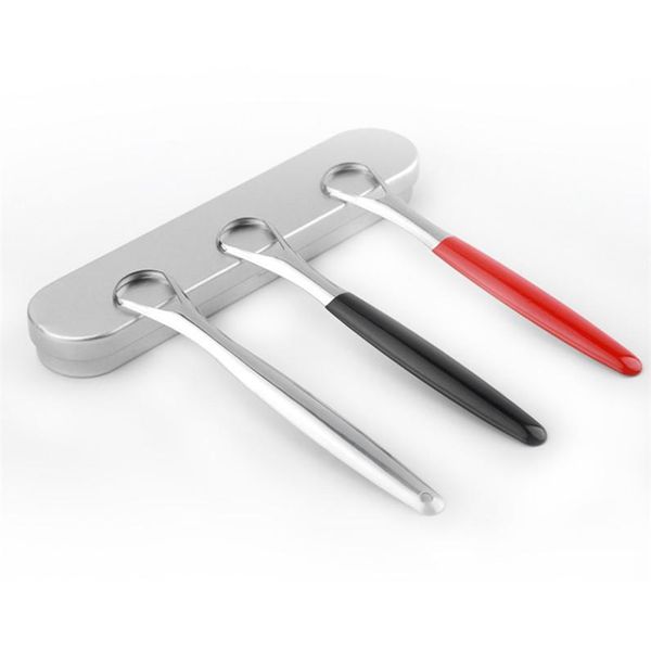 2021 new stainless steel tongue scraper, tongue coating cleaning brush, three color tongue scraping plate, personal and
2021 new stainless steel tongue scraper, tongue coating cleaning brush, three color tongue scraping plate, personal and