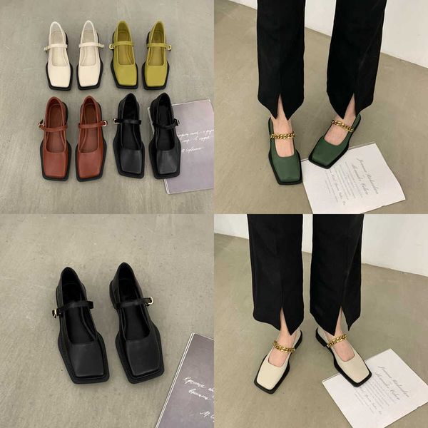 summer sandals autumn flat heel women loafer shoes fahion square toe slip on shallow ballerina female ballet zapatos muje 230511, Black
summer sandals autumn flat heel women loafer shoes fahion square toe slip on shallow ballerina female ballet zapatos muje 230511, Black