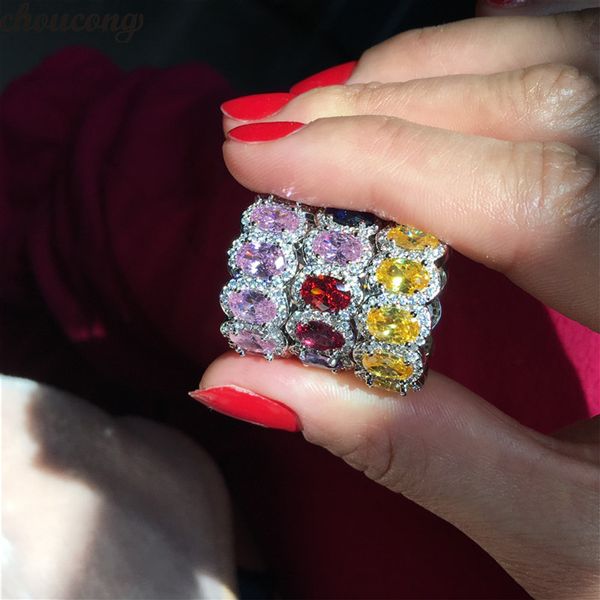 vecalon eternity birthstone promise ring 925 sterling silver oval aaaaa cz wedding band rings for women party finger jewelry, Slivery;golden
vecalon eternity birthstone promise ring 925 sterling silver oval aaaaa cz wedding band rings for women party finger jewelry, Slivery;golden