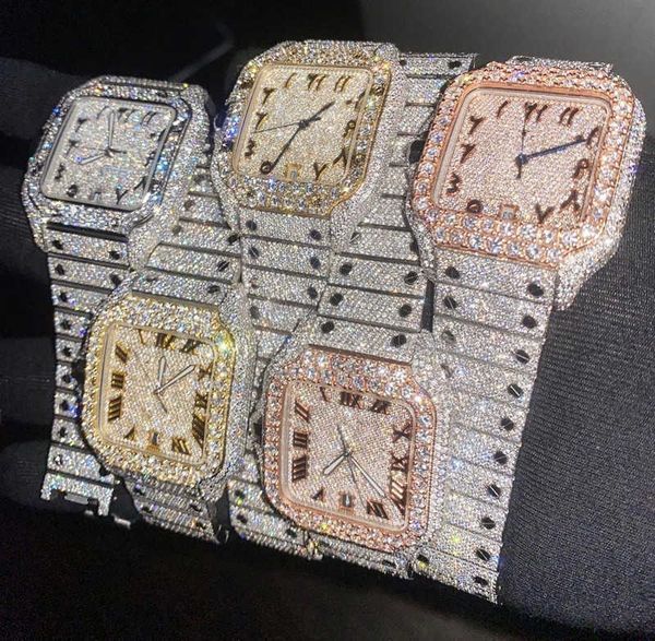wristwatches mens watch automatic vvs1 iced watch for men movement womens watch men's montre homme diamond watchs wristwatch montr deii, Silver
wristwatches mens watch automatic vvs1 iced watch for men movement womens watch men's montre homme diamond watchs wristwatch montr deii, Silver