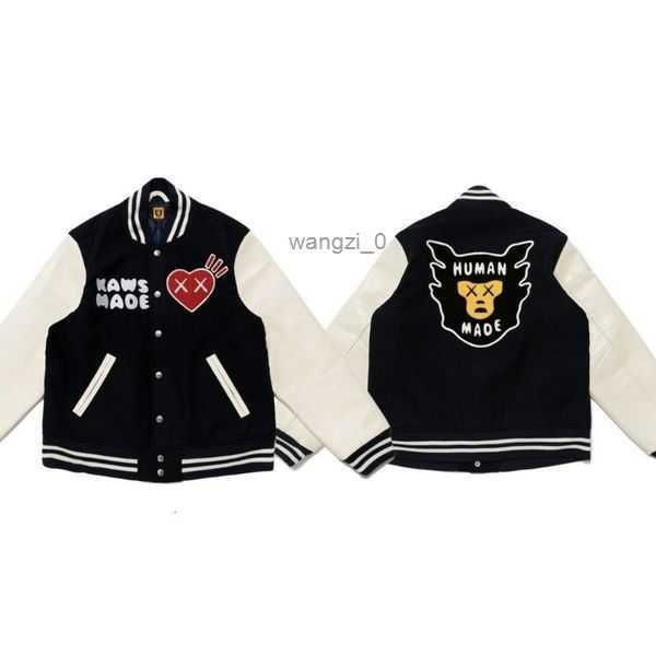 men's jackets human made green jacket men women thick tiger embroidery leather sleeve baseball uniform 6 e24p, Black;brown
men's jackets human made green jacket men women thick tiger embroidery leather sleeve baseball uniform 6 e24p, Black;brown