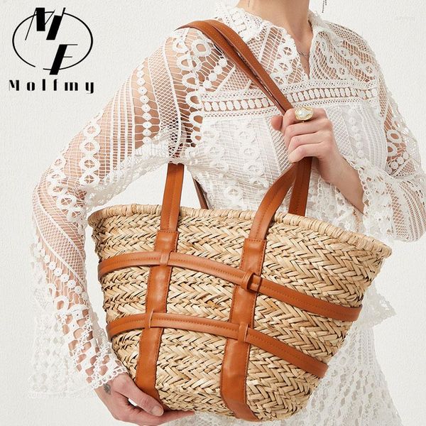shoulder women summer beach straw bag large capacity luxury design seaside holiday woven totes female eco friendly handbags
shoulder women summer beach straw bag large capacity luxury design seaside holiday woven totes female eco friendly handbags
