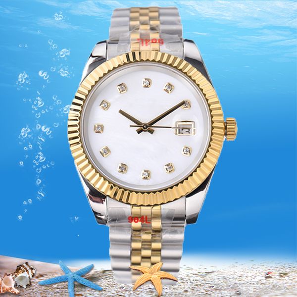 aaa mens mechanical watches 41mm automatic full stainless steel luminous waterproof 28mm quartz women watch couple wristwatches montre de lu, Slivery;brown
aaa mens mechanical watches 41mm automatic full stainless steel luminous waterproof 28mm quartz women watch couple wristwatches montre de lu, Slivery;brown