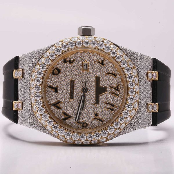 premium vvs brand custom dign hip hop men woman hand set lced out diamond moissanite watchq9ke, Silver
premium vvs brand custom dign hip hop men woman hand set lced out diamond moissanite watchq9ke, Silver