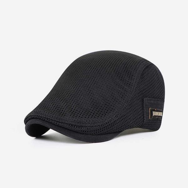 berets men's mesh flat cap breathable summer newsboy hat beret cabbie ivy gatsby for driving hunting z0616, Blue;gray
berets men's mesh flat cap breathable summer newsboy hat beret cabbie ivy gatsby for driving hunting z0616, Blue;gray