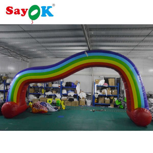 8x4mh pvc new design inflatable rainbow arch with air blower for outdoor/indoor advertising
8x4mh pvc new design inflatable rainbow arch with air blower for outdoor/indoor advertising