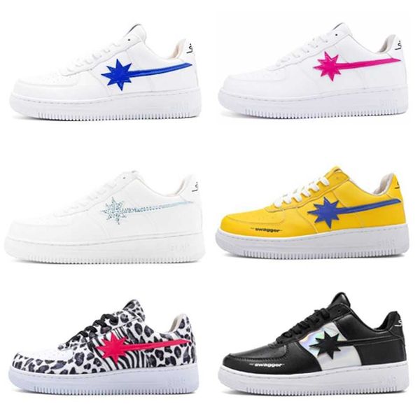 starwalk small white shoes niche style men's and women's skate shoe sneakers low skates celebrities lovers' shoes, Black
starwalk small white shoes niche style men's and women's skate shoe sneakers low skates celebrities lovers' shoes, Black