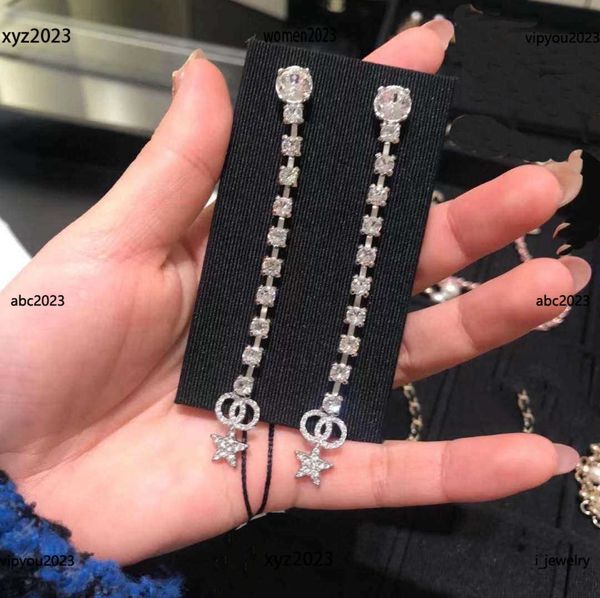 designer women earrings diamond inlaid pentagram design dangle jewelry fashion pendant earring #including brand box new arrival, Silver
designer women earrings diamond inlaid pentagram design dangle jewelry fashion pendant earring #including brand box new arrival, Silver