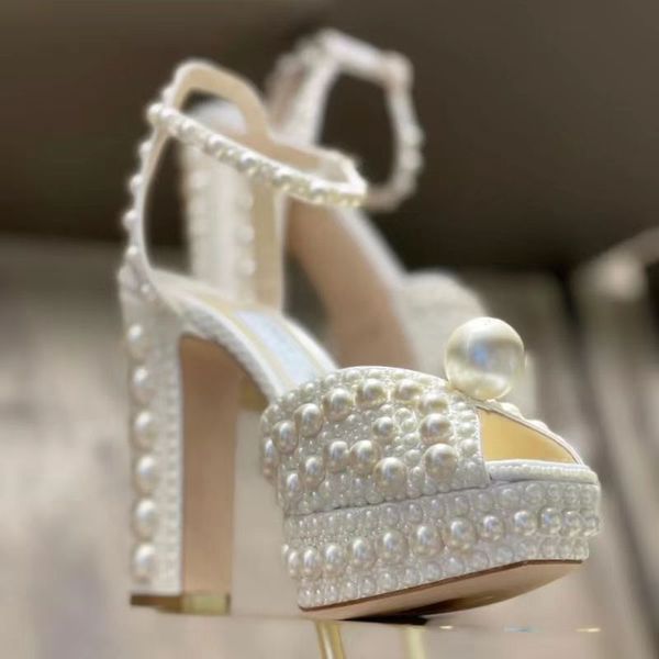sacaria pearl-embellished satin platform sandals platform pumps chunky block heels women's luxury designers leather outsole evening par, Black
sacaria pearl-embellished satin platform sandals platform pumps chunky block heels women's luxury designers leather outsole evening par, Black