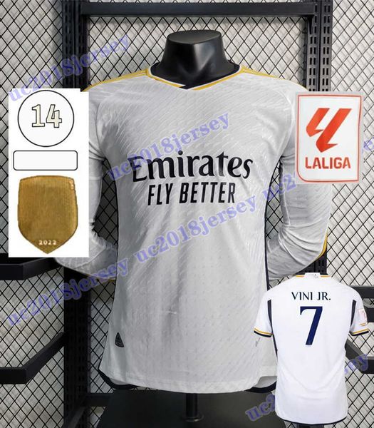 long sleeved player version 2023 vini jr. finals soccer jerseys 23 24 camavinga alaba modric valverde fourth camiseta men 2024uniforms real, Black;yellow
long sleeved player version 2023 vini jr. finals soccer jerseys 23 24 camavinga alaba modric valverde fourth camiseta men 2024uniforms real, Black;yellow