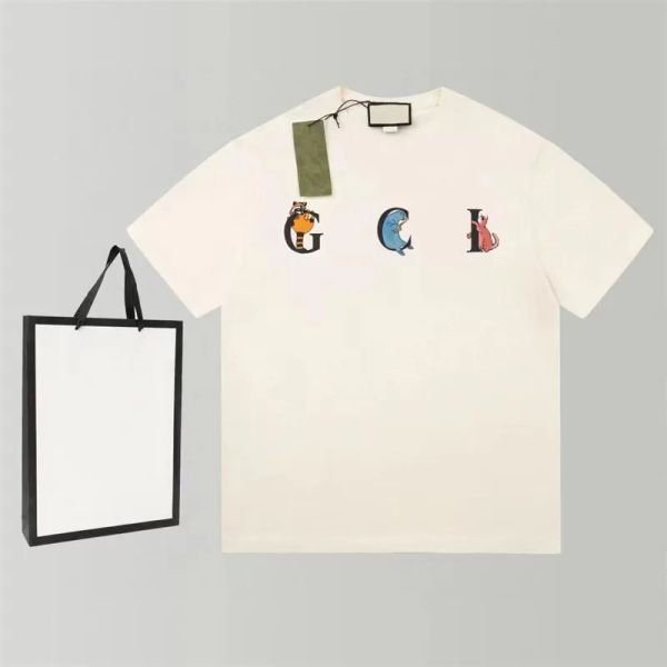 2023 designer luxury men's ggity t-shirt new animal letter print round neck short sleeve casual loose versatile men's and women�, White;black
2023 designer luxury men's ggity t-shirt new animal letter print round neck short sleeve casual loose versatile men's and women�, White;black