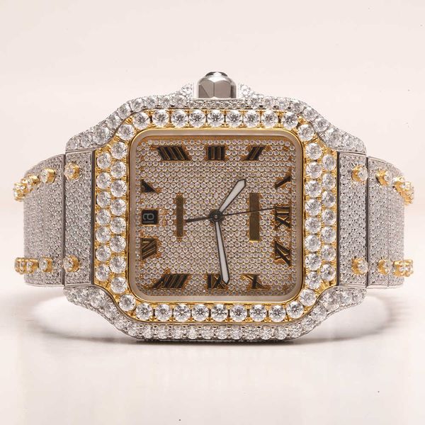 wristwatch 2023 new arrival brand iced out gold sier original customized hip hop men diam ond diamond wrist watchz246, Silver
wristwatch 2023 new arrival brand iced out gold sier original customized hip hop men diam ond diamond wrist watchz246, Silver