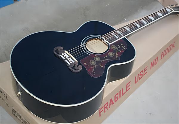 solid spruce 43 inch sj200 black acoustic guitar rosewood fingerboard mahogany neck maple back & side wholesale
solid spruce 43 inch sj200 black acoustic guitar rosewood fingerboard mahogany neck maple back & side wholesale