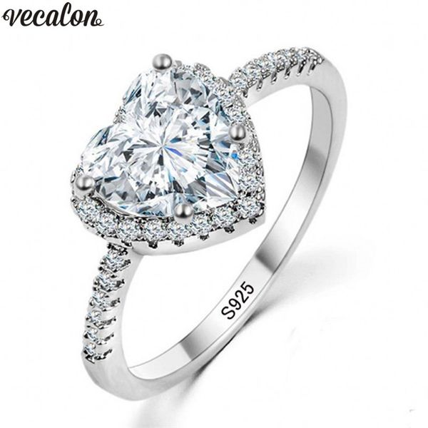 vecalon heart shape promise ring 925 sterling silver 1ct aaaaa cz wedding band rings for women bridal party finger jewelry gift, Slivery;golden
vecalon heart shape promise ring 925 sterling silver 1ct aaaaa cz wedding band rings for women bridal party finger jewelry gift, Slivery;golden