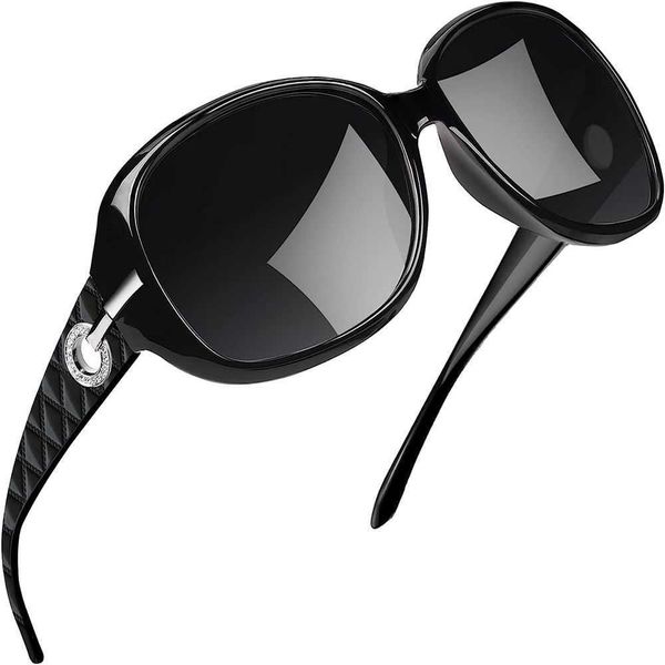 joopin polarized sunglasses women's fashion super large driving sensitive eyes anti uv sunshineoznp, White;black
joopin polarized sunglasses women's fashion super large driving sensitive eyes anti uv sunshineoznp, White;black