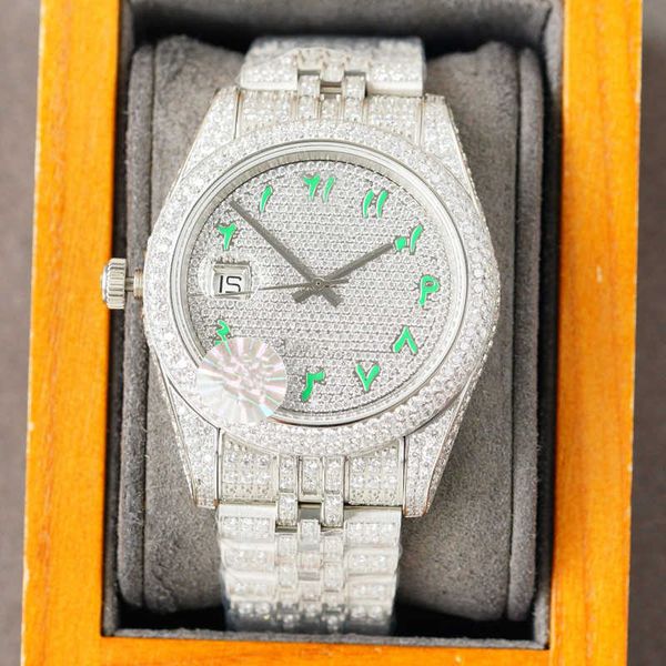 wristwatches shiny diamond watch mens watch automatic mechanical wristwatch 41mm sapphire dign diamond-strap montre de luxe17px, Silver
wristwatches shiny diamond watch mens watch automatic mechanical wristwatch 41mm sapphire dign diamond-strap montre de luxe17px, Silver