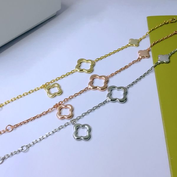 new 100% silver byzantine 3 motifs bracelets van clover bracelet for women four leaf hollow flower chain gold men party wedding mother', Golden;silver
new 100% silver byzantine 3 motifs bracelets van clover bracelet for women four leaf hollow flower chain gold men party wedding mother', Golden;silver