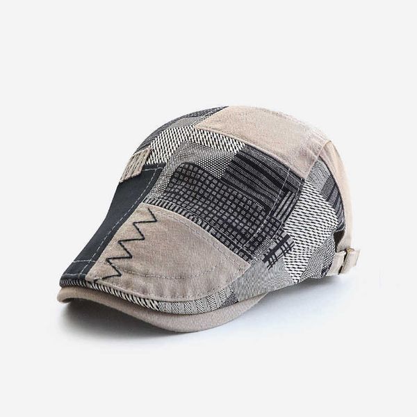 berets vintage men's beret hat grid splicing cotton dad hats minority designer cap men peaked cap adjustable trucker hat dropshipping z, Blue;gray
berets vintage men's beret hat grid splicing cotton dad hats minority designer cap men peaked cap adjustable trucker hat dropshipping z, Blue;gray