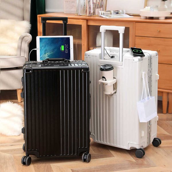 fashionable cup rack type luggage, cardan wheel, female trolley case, male password box, travel case, 20 inch boarding case 230616
fashionable cup rack type luggage, cardan wheel, female trolley case, male password box, travel case, 20 inch boarding case 230616