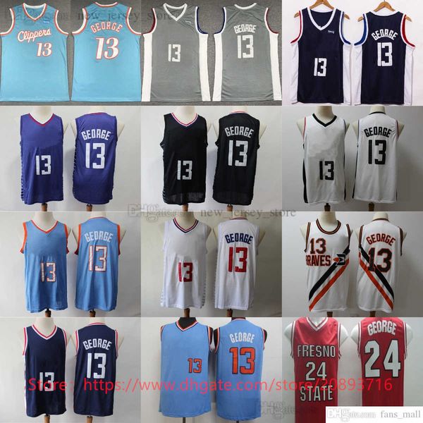 new city basketball paul 13 george jerseys breathable sports black home away blue white college #24 george jersey shirts, Black;red
new city basketball paul 13 george jerseys breathable sports black home away blue white college #24 george jersey shirts, Black;red