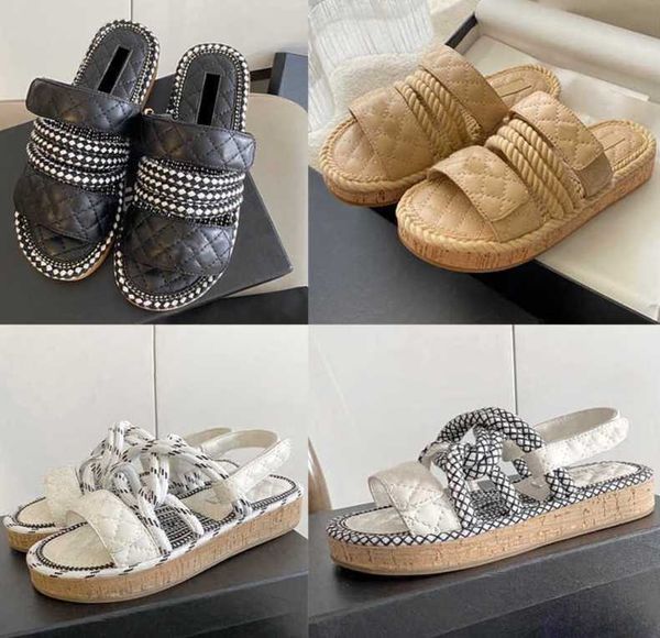 womens rope sandals designers slipper flat platform sandal outdoor beach flip flops leather printed lace-up casual shoes, Black
womens rope sandals designers slipper flat platform sandal outdoor beach flip flops leather printed lace-up casual shoes, Black