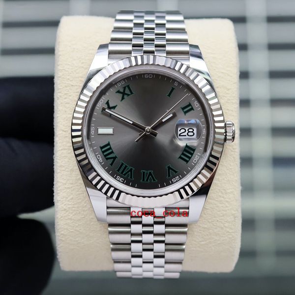 bp factory maker datejust 41 wimbeldon dial 2023 126334 sapphire automatic waterproof fashion men's watch, Slivery;brown
bp factory maker datejust 41 wimbeldon dial 2023 126334 sapphire automatic waterproof fashion men's watch, Slivery;brown