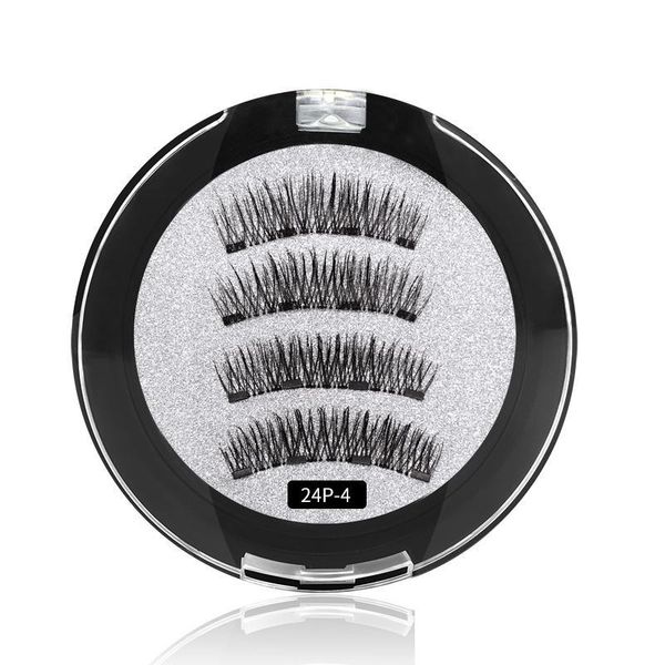 7style four magnetic eyelashes 4pcs/set handmade magnetic false eyelashes 3d natural eye lashes extension with round box
7style four magnetic eyelashes 4pcs/set handmade magnetic false eyelashes 3d natural eye lashes extension with round box