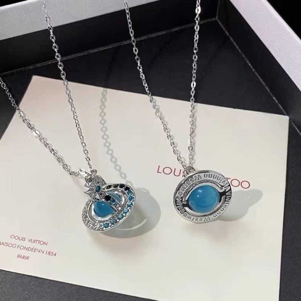 limited edition empress dowager three-dimensional planet necklace female blue pendant collarbone chain female graduation gift, Silver
limited edition empress dowager three-dimensional planet necklace female blue pendant collarbone chain female graduation gift, Silver