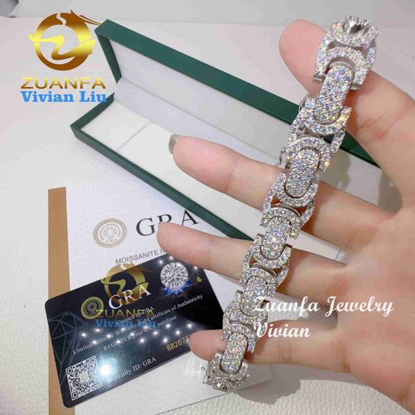 fine jewelry hip hop vvs moissanite custom 925 sterling silver miami cuban link chain
fine jewelry hip hop vvs moissanite custom 925 sterling silver miami cuban link chain