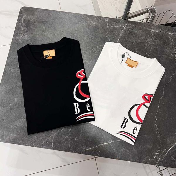 new b high-quality mens designer quality letter t shirt short sleeve spring/summer fashion men's and women's t shirt europe code b, White;black
new b high-quality mens designer quality letter t shirt short sleeve spring/summer fashion men's and women's t shirt europe code b, White;black