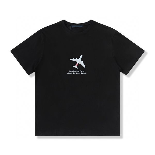 23ss new made in italy woman men's t-shirts high end classic airplane letter printed tee summer beach breathable casual street fashion, White;black
23ss new made in italy woman men's t-shirts high end classic airplane letter printed tee summer beach breathable casual street fashion, White;black