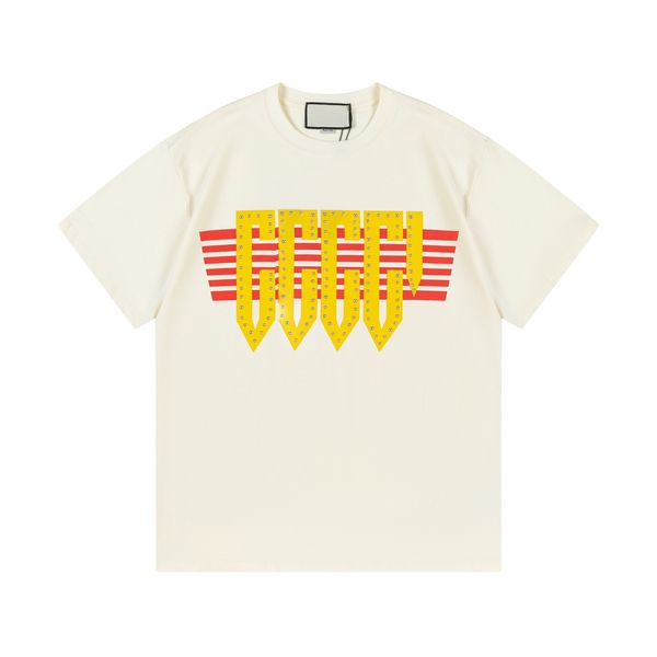 23ss new made in italy woman men's t-shirts high end classic stripe cc rivet letter printed short sleeve simple summer breathable stree, White;black
23ss new made in italy woman men's t-shirts high end classic stripe cc rivet letter printed short sleeve simple summer breathable stree, White;black