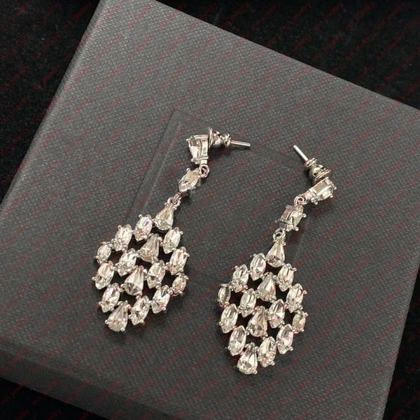 luxurious rhinestone leaf dangle earrings for women. brand classic wedding bridal gifts designer earrings jewelry., Silver
luxurious rhinestone leaf dangle earrings for women. brand classic wedding bridal gifts designer earrings jewelry., Silver