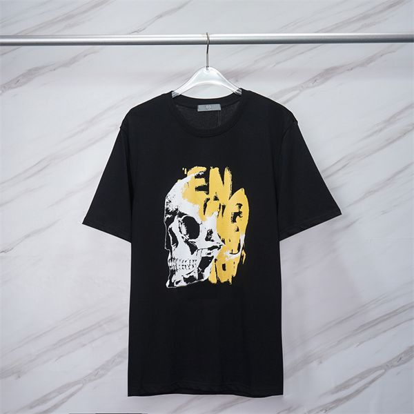 23ss designer tide t shirts chest letter laminated print short sleeve high street loose oversize casual t-shirt 100% pure cotton for men an, White;black
23ss designer tide t shirts chest letter laminated print short sleeve high street loose oversize casual t-shirt 100% pure cotton for men an, White;black