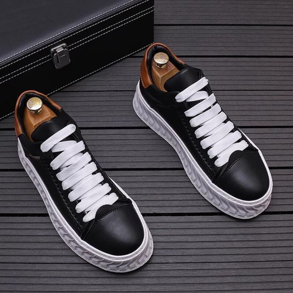 men's shoes 2023 spring new breathable sports casual fashion small white board shoes zapatos sapat a23, Black
men's shoes 2023 spring new breathable sports casual fashion small white board shoes zapatos sapat a23, Black