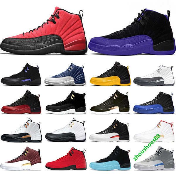 men basketball shoes 12 12s reverse flu game dark grey concord university gold indigo mens trainers sports sneakers size 40-47
men basketball shoes 12 12s reverse flu game dark grey concord university gold indigo mens trainers sports sneakers size 40-47