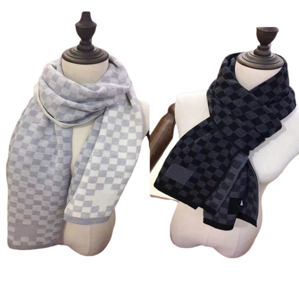designer scarf autumn winter men's cashmere scarf alphabet knit fashion business casual scarf bib soft and warm to the touch, Blue;gray
designer scarf autumn winter men's cashmere scarf alphabet knit fashion business casual scarf bib soft and warm to the touch, Blue;gray