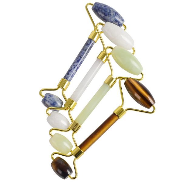 2021 wholsale natural stone facial massage roller practical jade face roller anti wrinkle body head portable beauty health care tools
2021 wholsale natural stone facial massage roller practical jade face roller anti wrinkle body head portable beauty health care tools