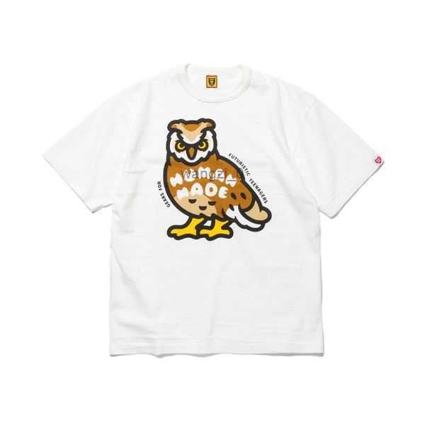 human made fun print bamboo cotton short sleeve t-shirt women 23s 8 m764 m764, White;black
human made fun print bamboo cotton short sleeve t-shirt women 23s 8 m764 m764, White;black