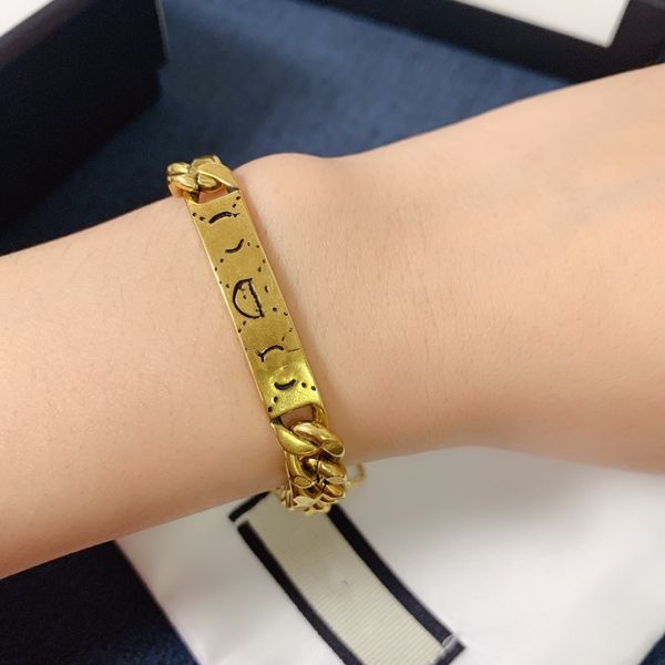 fashion gold bracelet designer chain bracelets women men or lover luxury jewelry, Black
fashion gold bracelet designer chain bracelets women men or lover luxury jewelry, Black