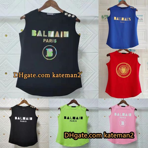 womens t shirts cotton crop t shirts printing sleeveless shoulder button decoration summer round neck vest tees designer clothes women stree, White
womens t shirts cotton crop t shirts printing sleeveless shoulder button decoration summer round neck vest tees designer clothes women stree, White