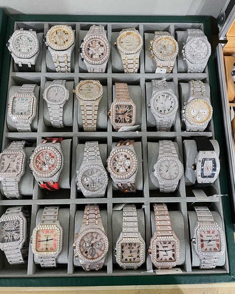 wristwatches d31 mens watch 4130 movement watch for men 3255 montre de luxe mosang stone iced vvs1 gia watch diamond watchs wristwatchj48t, Silver
wristwatches d31 mens watch 4130 movement watch for men 3255 montre de luxe mosang stone iced vvs1 gia watch diamond watchs wristwatchj48t, Silver