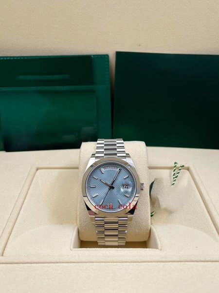 bp factory maker day-date 40mm ice blue motif dial platinum 228206 sapphire automatic waterproof fashion men's watch, Slivery;brown
bp factory maker day-date 40mm ice blue motif dial platinum 228206 sapphire automatic waterproof fashion men's watch, Slivery;brown