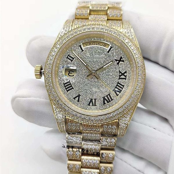 2023luxury digner classic fashionset with diamond automatic watch size 41mm digital scale sapphire glass waterproof feature christmas giftwu, Silver
2023luxury digner classic fashionset with diamond automatic watch size 41mm digital scale sapphire glass waterproof feature christmas giftwu, Silver