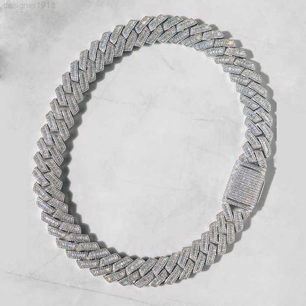 custom luxury design 20mm wide 925 silver cuban gra baguette moissanite diamond link chain for mans
custom luxury design 20mm wide 925 silver cuban gra baguette moissanite diamond link chain for mans