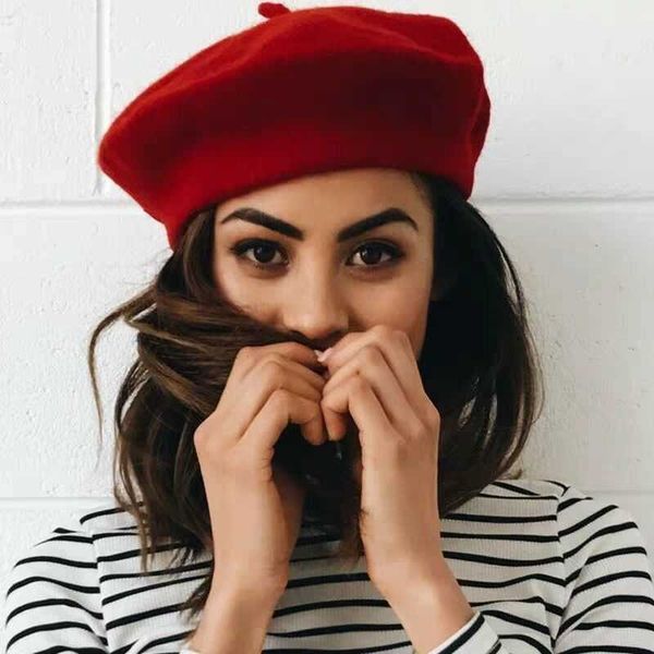 berets winter warm faux wool beret women girls french artist beanie hat cap red black purple beige orange kawaii flat caps warmers z0616, Blue;gray
berets winter warm faux wool beret women girls french artist beanie hat cap red black purple beige orange kawaii flat caps warmers z0616, Blue;gray