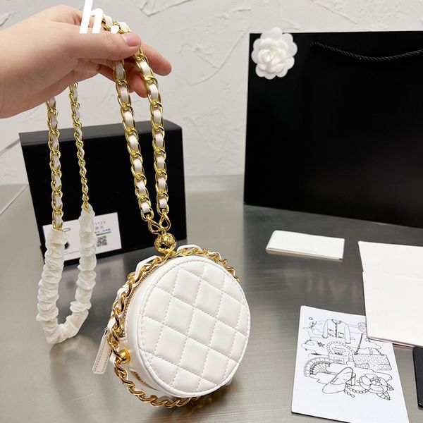 genuine leather fashion mini cc women round cake shoulder bag checker caviar cowhide zipper high capacity designer chain belts handle channe
genuine leather fashion mini cc women round cake shoulder bag checker caviar cowhide zipper high capacity designer chain belts handle channe