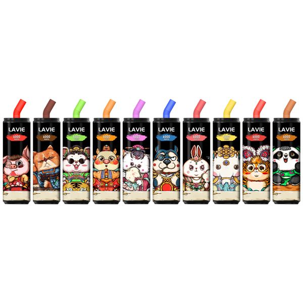 Lavie Bar 6000 Puffs Disposable Vape E Cigarette Vapes Desechables Device Pod 15ml 600mAh 5% 10 Color Available
Lavie Bar 6000 Puffs Disposable Vape E Cigarette Vapes Desechables Device Pod 15ml 600mAh 5% 10 Color Available