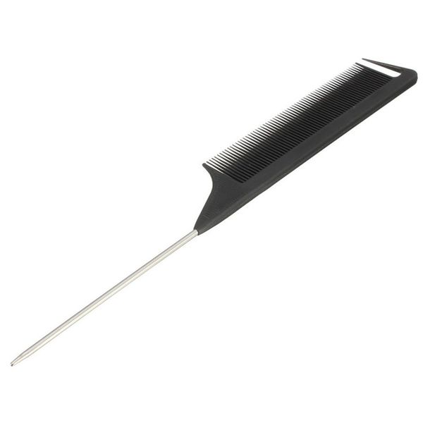 1pcs fashion black fine-tooth comb metal pin anti-static hair style rat tail comb hair styling beauty
1pcs fashion black fine-tooth comb metal pin anti-static hair style rat tail comb hair styling beauty