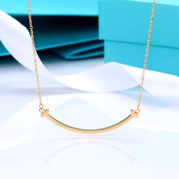 new luxurys designers t smile necklace fashion women's charm jewelry luxurys necklaces gift for lady neck chains, Silver
new luxurys designers t smile necklace fashion women's charm jewelry luxurys necklaces gift for lady neck chains, Silver